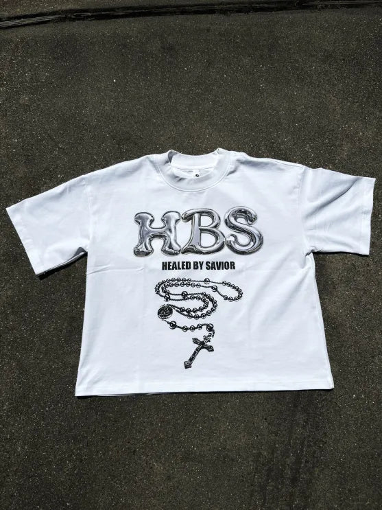 "Healed By Savior" Tee
