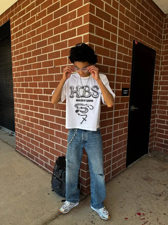 "Healed By Savior" Tee